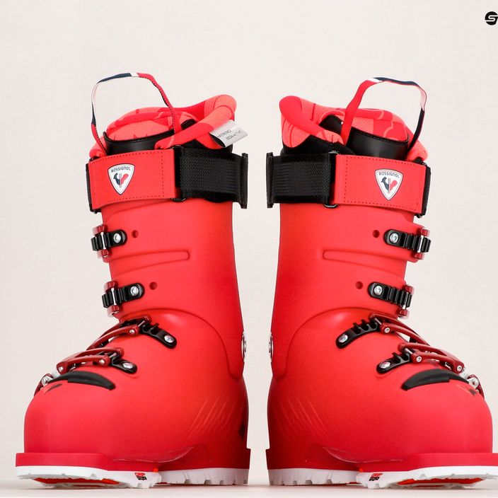 Жіночі гірськолижні черевики Rossignol Pure Elite 120 GW червоні 16