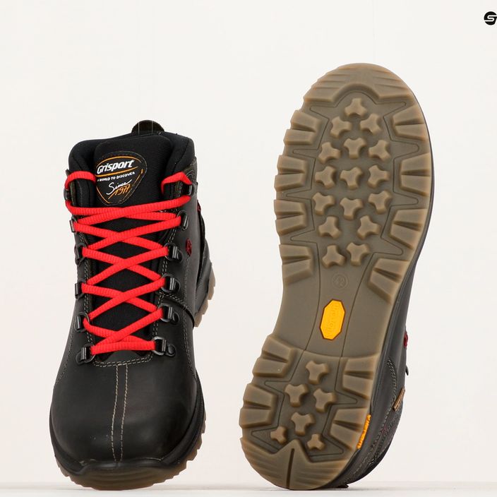 Трекінгові черевики чоловічі Grisport 12905D146G black 10