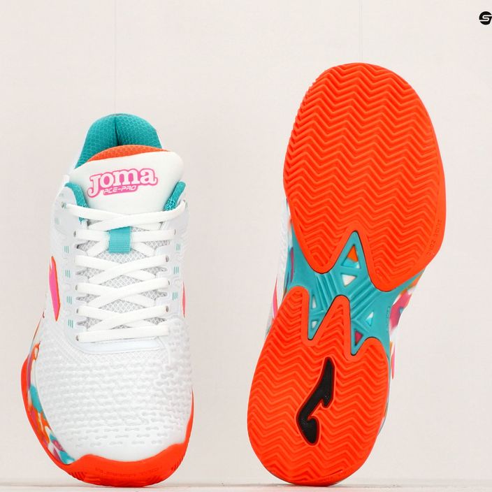 Кросівки для тенісу жіночі Joma Ace Lady white/orange 14