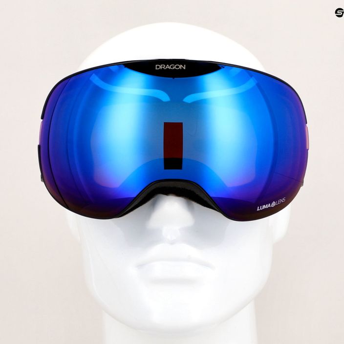 Гірськолижні окуляри DRAGON X2 icon blue/lumalens blue ion/amber 11