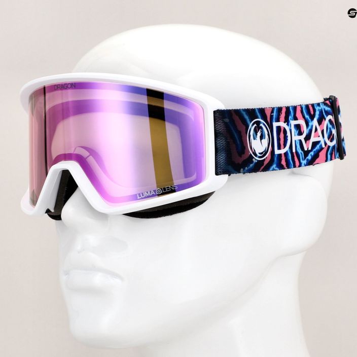 Гірськолижні окуляри DRAGON DXT OTG риф / люмаленові рожеві іонні 11