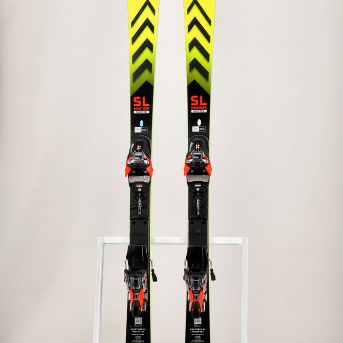 Гірські лижі Völkl Racetiger SL Master + XComp 16 GW жовто-чорні 15