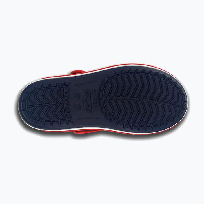 Дитячі сандалі Crocs Crockband темно-синій/червоний 5