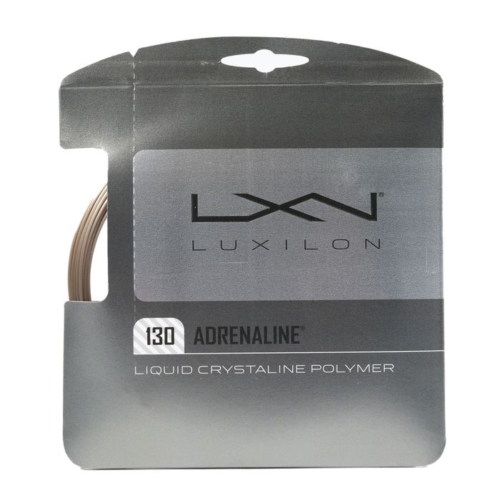 Тенісна струна Luxilon Adrenaline 130 Set12,2 m сіра WRZ993900 2