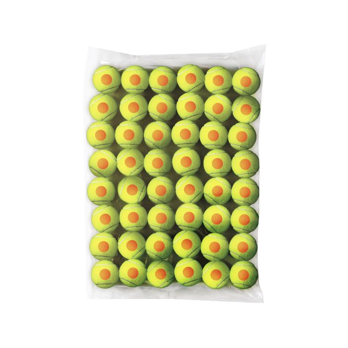 Тенісні м'ячі дитячі Wilson Starter Orange Tball 48 шт. жовті WRT13730B 2