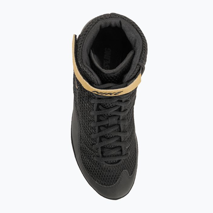 Чоловічі борцівські кросівки Nike Inflict 3 Limited Edition black/vegas gold 6