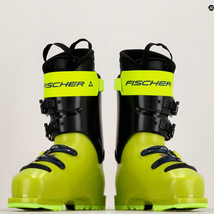 Чоловічі гірськолижні черевики Fischer RC4 PRO MV GW BOA ZF CFC жовті/карбон 11