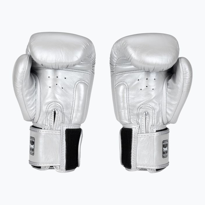 Боксерські рукавички Twinas Special BGVL3 сріблясті 2