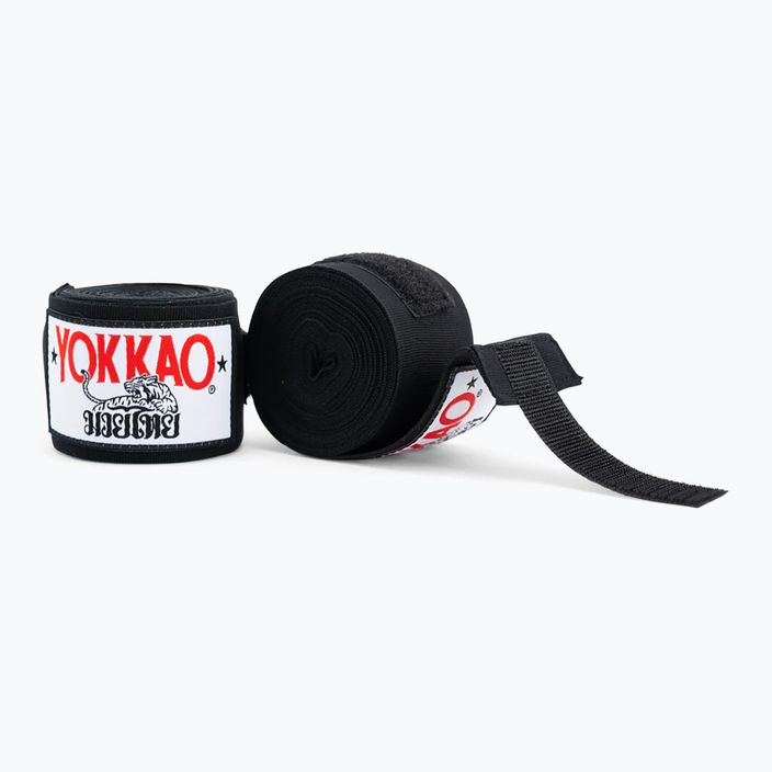Бинти боксерські YOKKAO Premium чорні HW-2-1 2