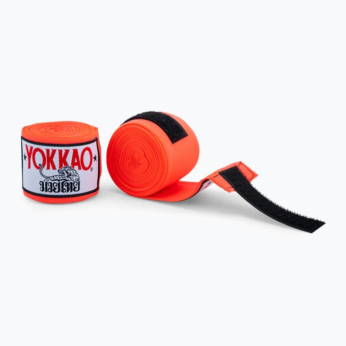Бинти боксерські YOKKAO помаранчеві HW-6 2