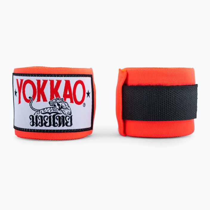 Бинти боксерські YOKKAO помаранчеві HW-6 3