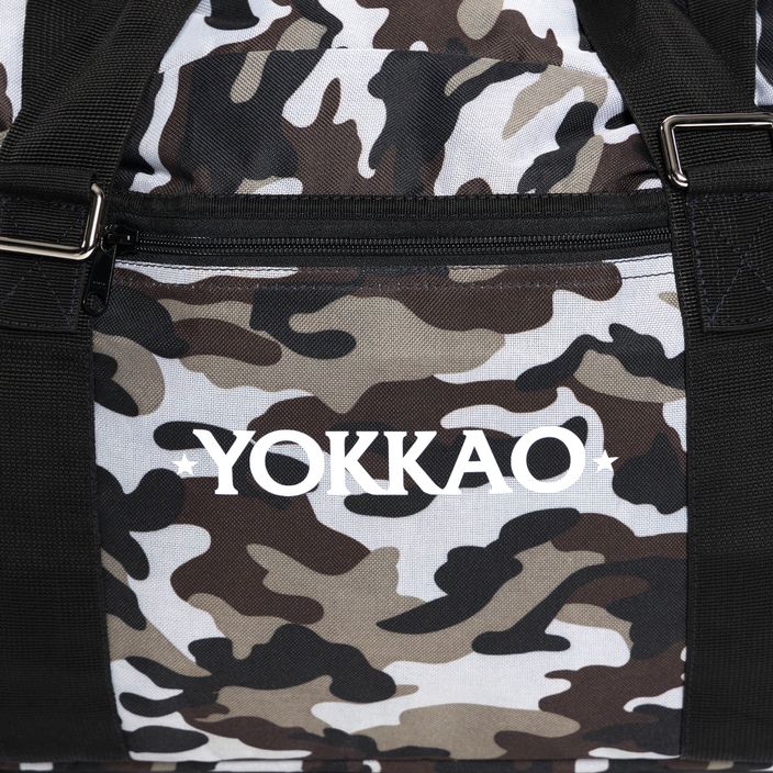 Сумка тренувальна YOKKAO Convertible Camo Gym Bag сіро-чорна BAG-2-G 4