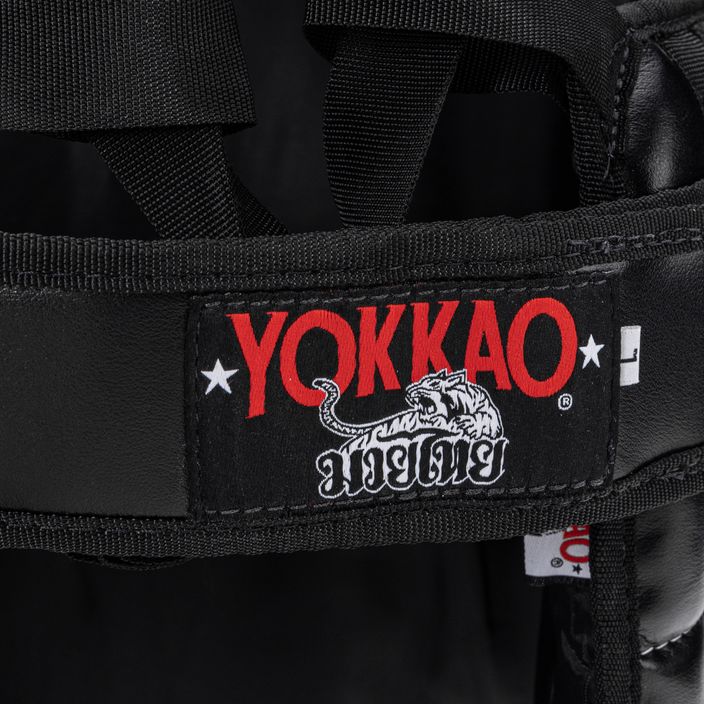 Протектор боксерський YOKKAO Body Protector чорний YBP-1 4