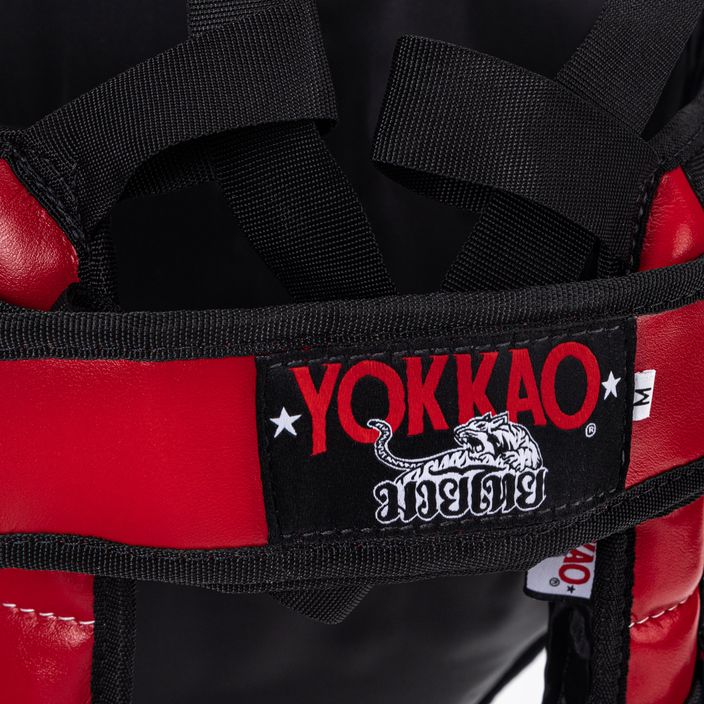 Протектор боксерський YOKKAO Body Protector червоний YBP-2 4