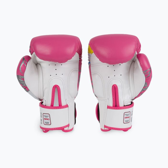 Рукавиці боксерські YOKKAO 90'S рожеві BYGL-90-8 2