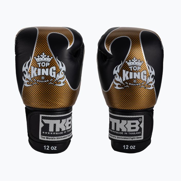 Рукавиці боксерські Top King Muay Thai Empower чорні TKBGEM-01A-BK