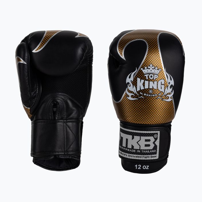 Рукавиці боксерські Top King Muay Thai Empower чорні TKBGEM-01A-BK 3