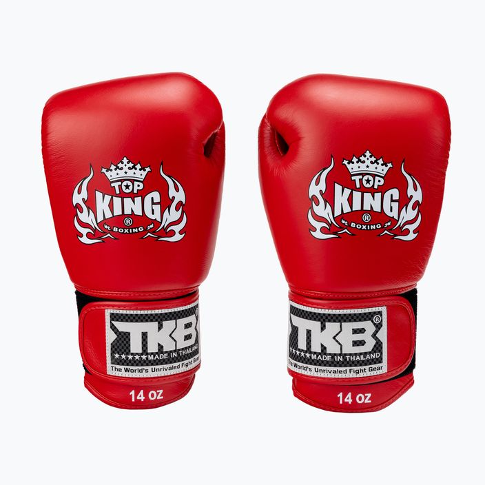 Рукавиці боксерські Top King Muay Thai Ultimate Air червоні TKBGAV-RD 2