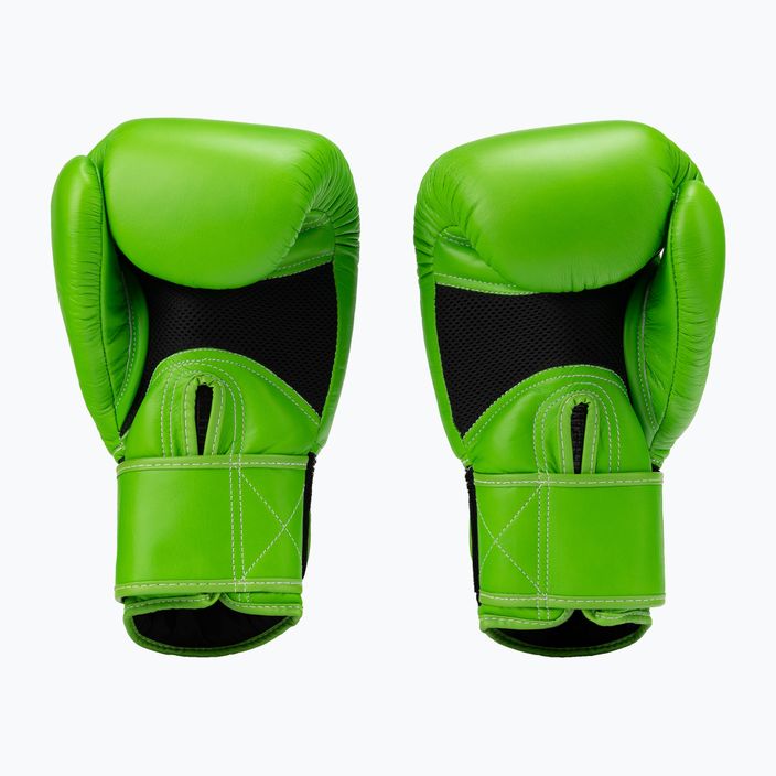 Рукавиці боксерські Top King Muay Thai Ultimate Air зелені TKBGAV-GN 3