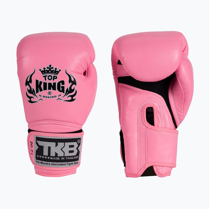 Рукавиці боксерські Top King Muay Thai Super Air рожеві TKBGSA-PK 3