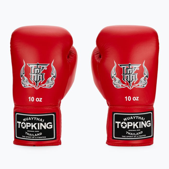 Боксерські рукавички Top King Muay Thai Pro червоні