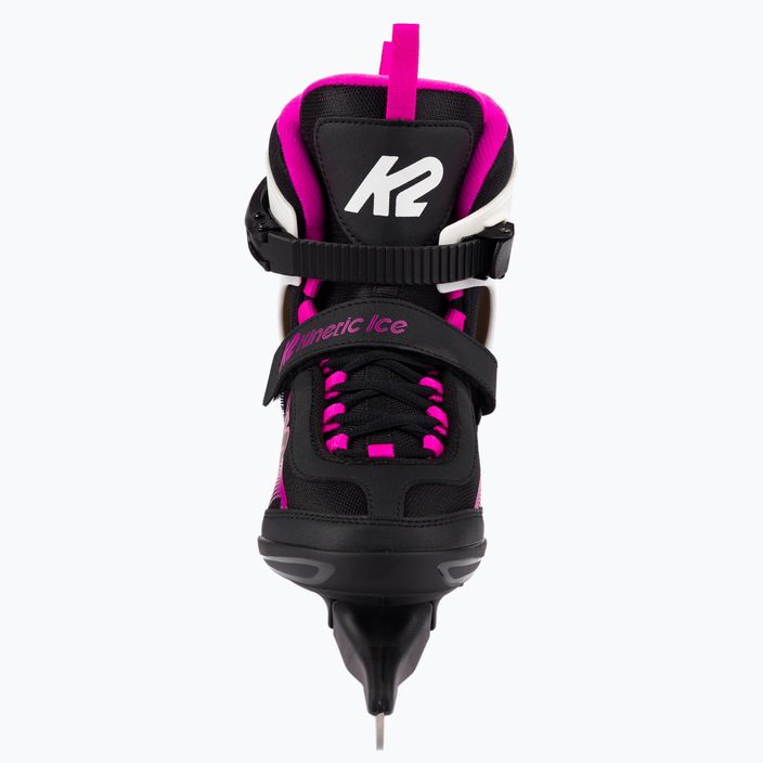 Ковзани жіночі K2 Kinetic Ice W чорно-рожеві 25E0240 4