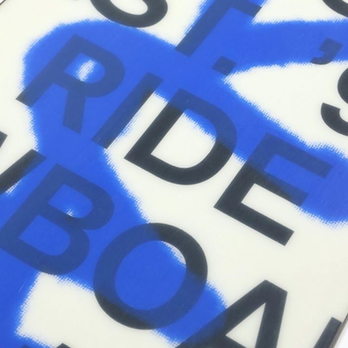 Сноуборд жіночий RIDE Saturday біло-блакитний 12G0018 9