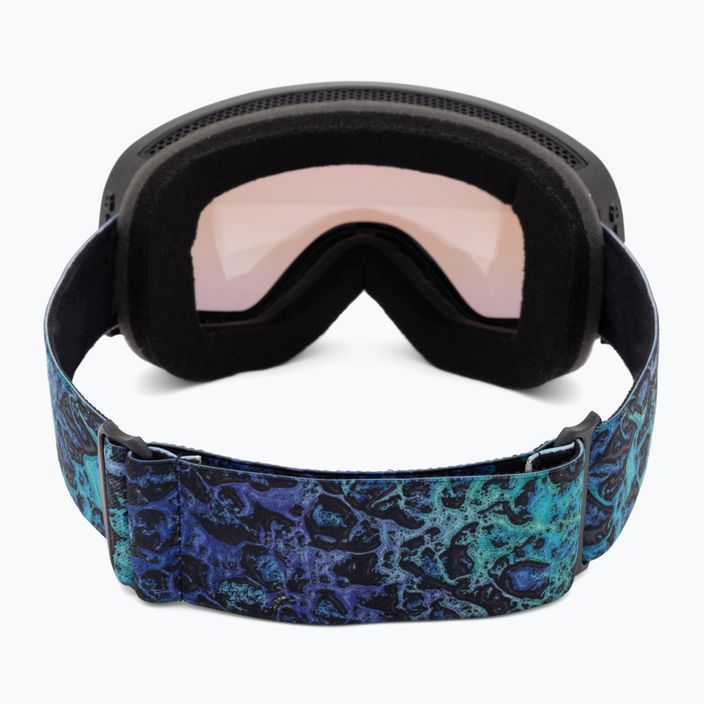 Гірськолижні окуляри DRAGON X2S чорні перламутрові / люмаленові фіолетові іонні / амброві 4