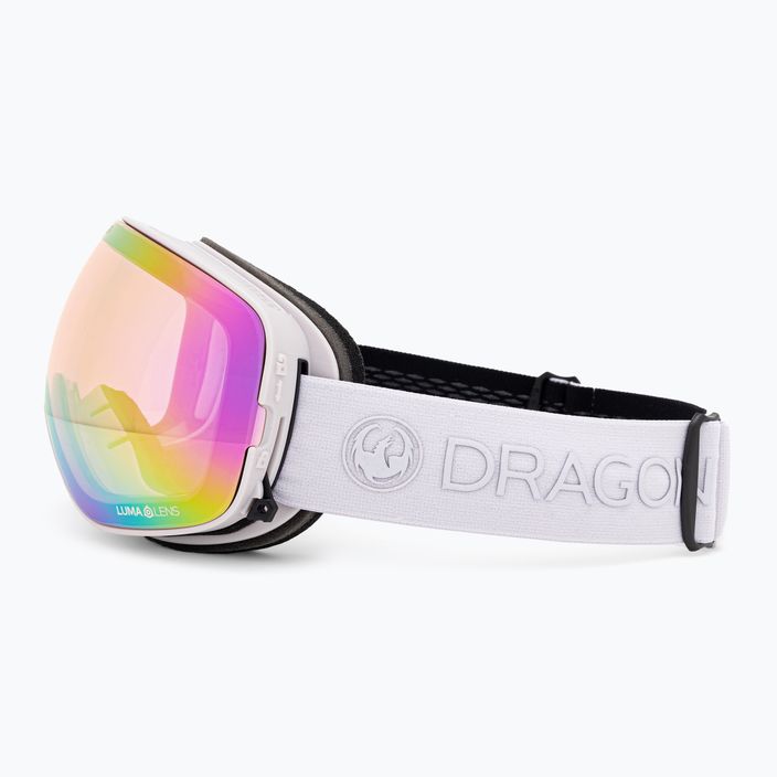 Гірськолижні окуляри DRAGON X2S бузковий / люмаленовий рожевий іон / темний дим 5