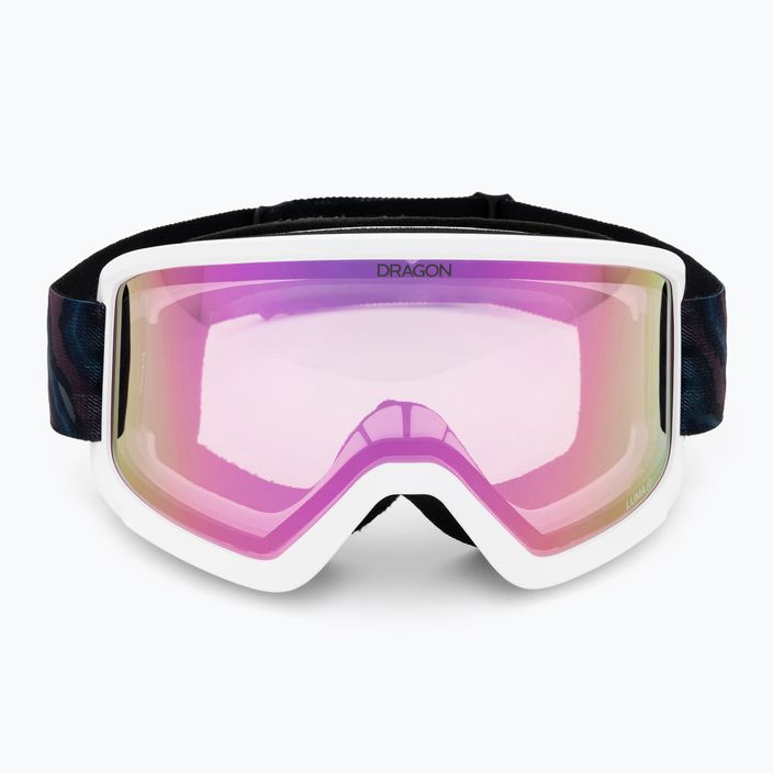 Гірськолижні окуляри DRAGON DX3 OTG риф/люмаленові рожеві іонні 2
