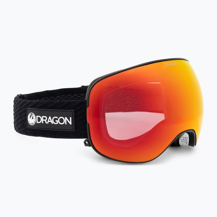 Гірськолижні окуляри DRAGON X2 icon red/люмаленовий червоний іон/рожевий 2