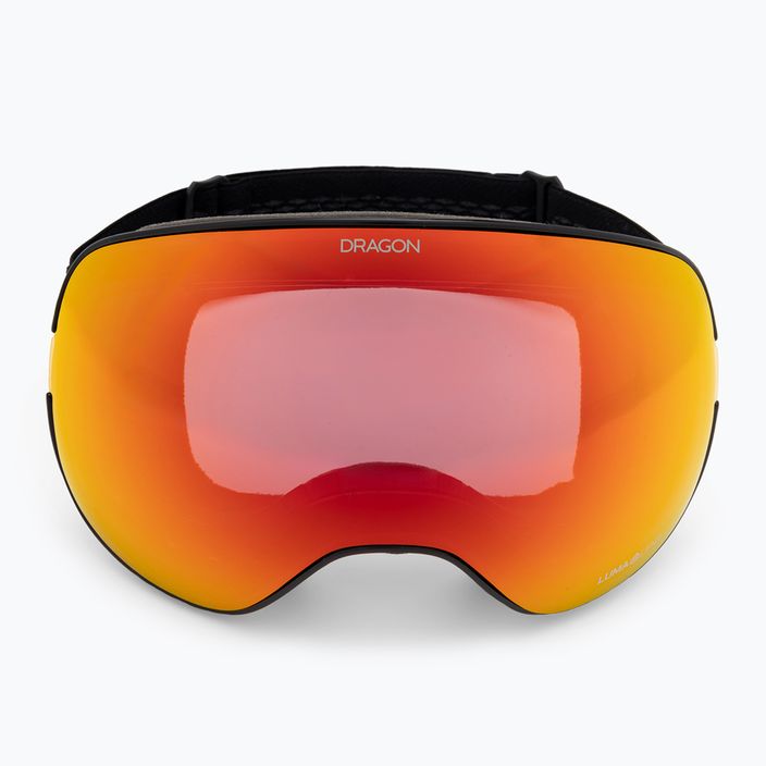 Гірськолижні окуляри DRAGON X2 icon red/люмаленовий червоний іон/рожевий 3
