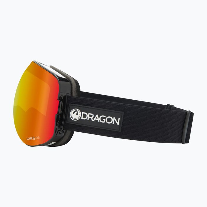 Гірськолижні окуляри DRAGON X2 icon red/люмаленовий червоний іон/рожевий 9