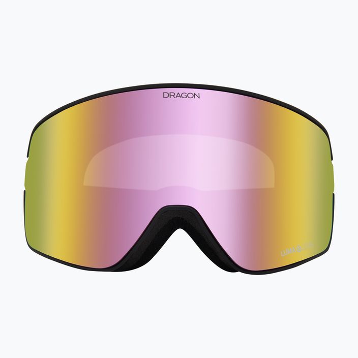 Гірськолижні окуляри DRAGON NFX2 forest bailey signature / люмаленові рожеві іони / опівнічні 7
