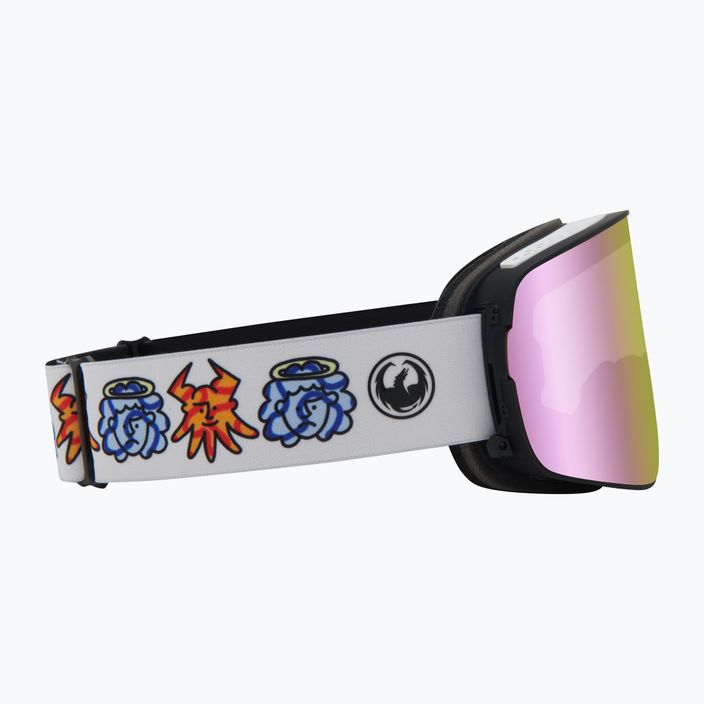 Гірськолижні окуляри DRAGON NFX2 forest bailey signature / люмаленові рожеві іони / опівнічні 8