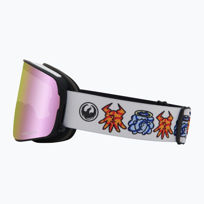 Гірськолижні окуляри DRAGON NFX2 forest bailey signature / люмаленові рожеві іони / опівнічні 9