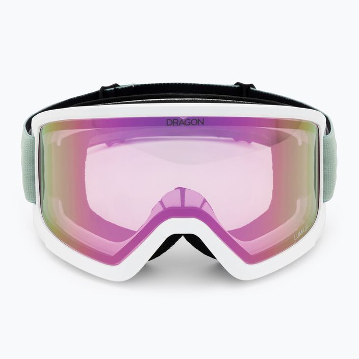 Гірськолижні окуляри DRAGON DX3 OTG мінеральні/люмаленові з рожевими іонами 2
