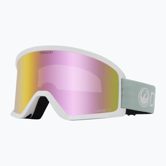 Гірськолижні окуляри DRAGON DX3 OTG мінеральні/люмаленові з рожевими іонами 5