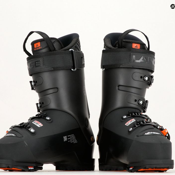 Гірськолижні черевики Lange Shadow 110 LV GW чорні/помаранчеві 16