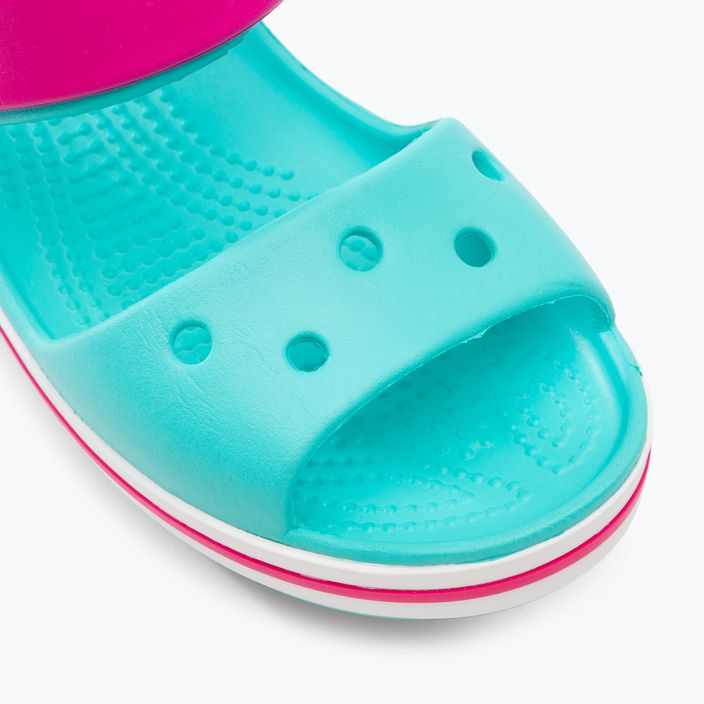Босоніжки дитячі Crocs Crockband Kids Sandalo pool/candy pink 7