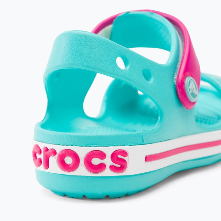 Босоніжки дитячі Crocs Crockband Kids Sandalo pool/candy pink 9