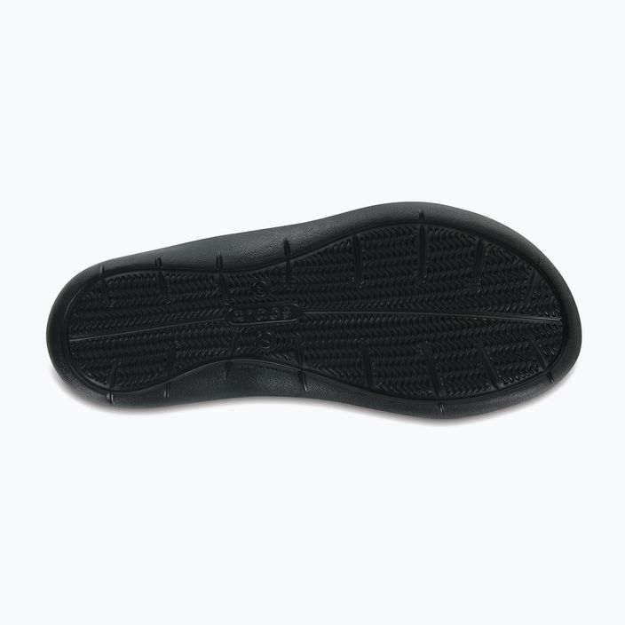 Шльопанці жіночі Crocs Swiftwater Sandal W black/black 14