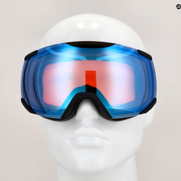 Гірськолижні окуляри Salomon Radium Photo чорні/сині 10