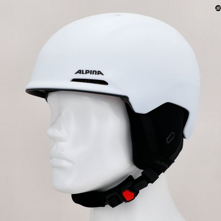 Гірськолижний шолом Alpina Brix білий/металік матовий 11