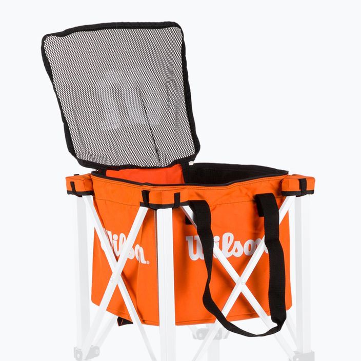 Сумка для тенісних м'ячів  Wilson Teaching Cart Bag помаранчева WRZ541100 3