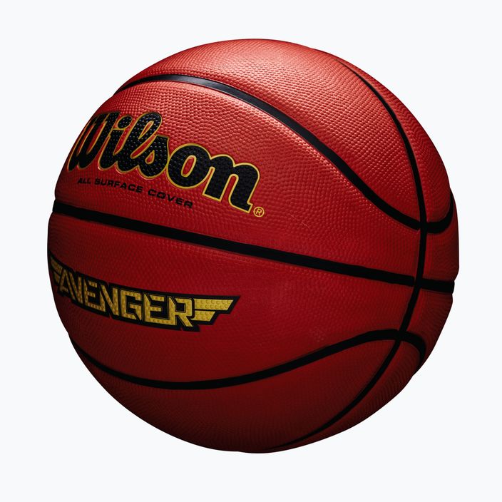 М'яч баскетбольний Wilson Avenger 295 orange розмір 7 5