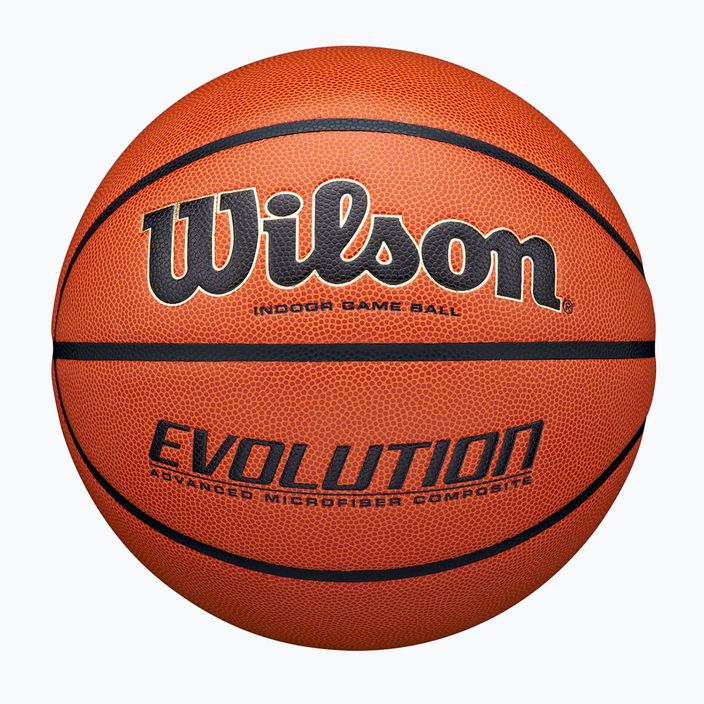 М'яч баскетбольний Wilson Evolution brown розмір 6