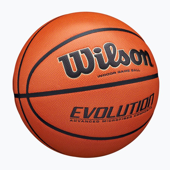 М'яч баскетбольний Wilson Evolution brown розмір 6 2