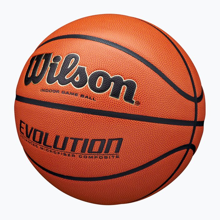 М'яч баскетбольний Wilson Evolution brown розмір 6 3