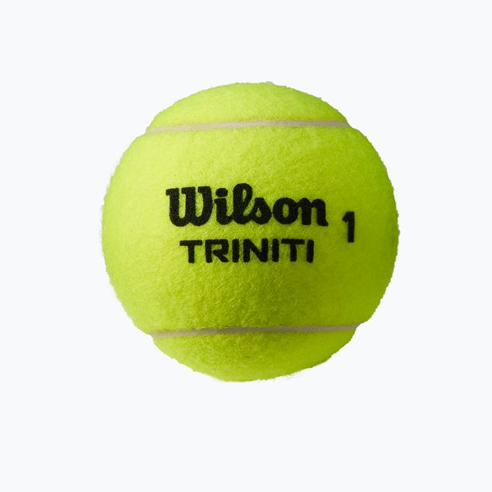 Тенісні м'ячі Wilson Triniti TBall 4 шт. жовті WRT115200+ 2